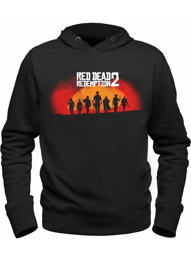 Alfa Tshirt Alpha Tshirt Red Dead Redemptio Hooded Kids Sweatshirt