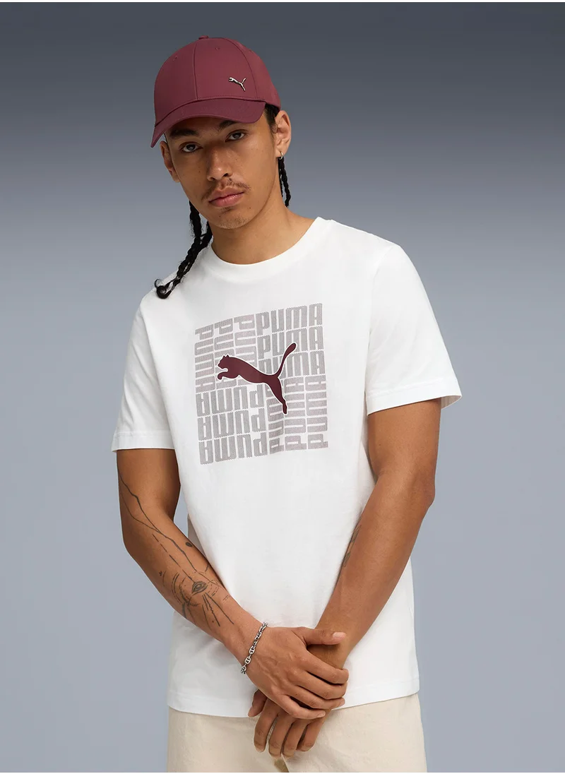 بوما Graphic Box Tee Men