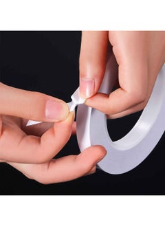 Chuangdi 8 Rolls 1/4 Inch Double-Sided Adhesive Sticky Tapes For Crafts Scrapbooking, Photos, Invitation Cards, Paper, Diy And Office School Stationery Supplies  - Image 4