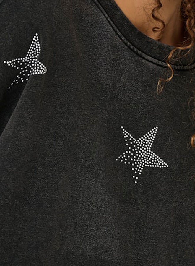 ONLY Onlodessa L/S O-Neck Box Ub Swt - Image 5