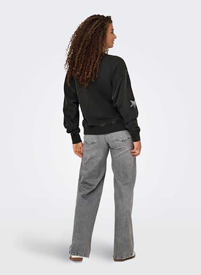 ONLY Onlodessa L/S O-Neck Box Ub Swt - Image 4