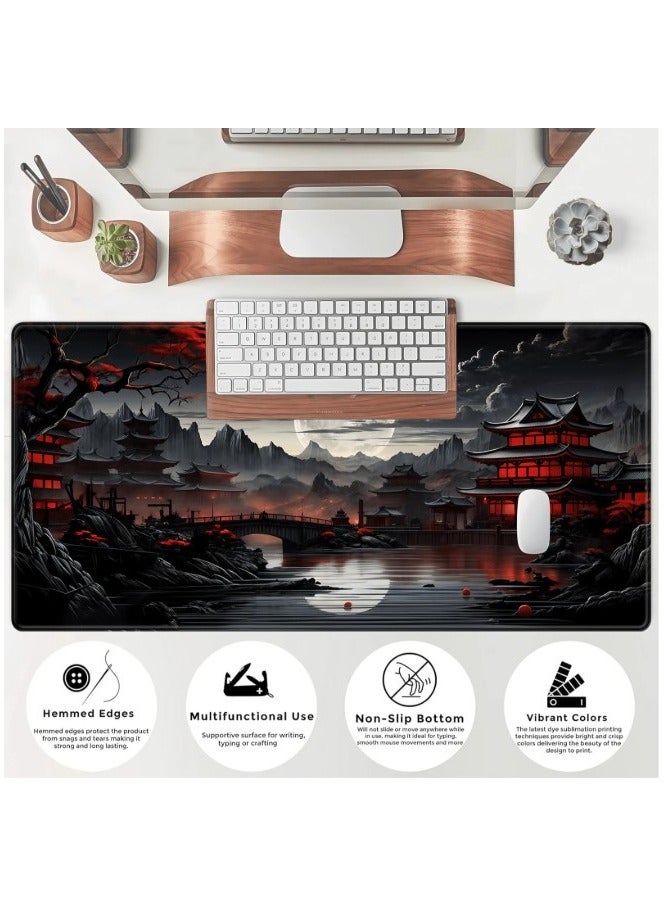 Stylish Japanese-designed mouse pad, 900x400mm - Image 4