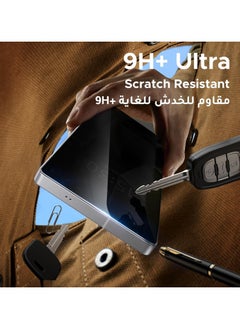 Glass S25 Ultra Screen Protector Drop Protection Easy to Install Ultra HD Clear Anti Fingerprint Case Friendly 9H Tempered Glass Screen Protector Only Fit for Galaxy S25 Ultra (2 Pack)  - Image 4
