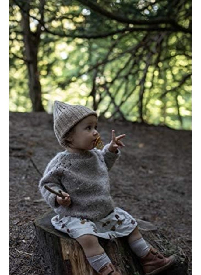 BIBS Pacifiers Colour Collection | Natural Rubber Baby Pacifier | Set of 2 BPA-Free Soothers | Made in Denmark | 6+ Months (Pack of 2) | Heather - Image 5