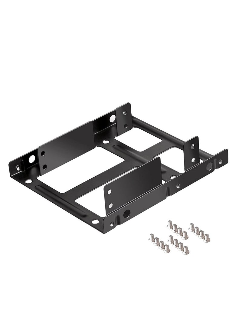 S-TEK HDD to SSD 2.5 inch, 3.5 inch Internal Hard Disk Drive Mounting Bracket for desktop