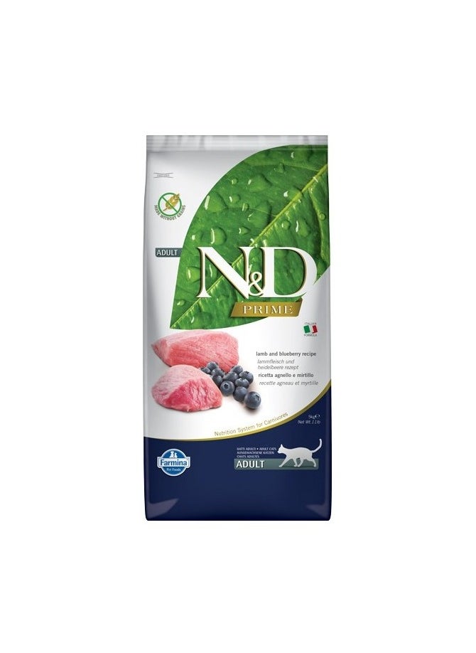 Farmina FARMINA N&D LAMB & BLUEBERRY ADULT CAT 10KG  - Image 1