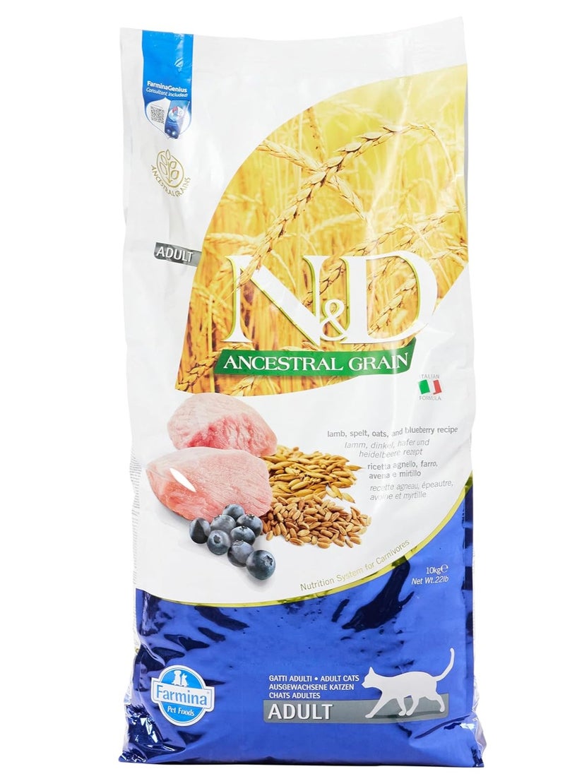 Farmina FARMINA N&D LAMB & BLUEBERRY ADULT CAT 10KG  - Image 2