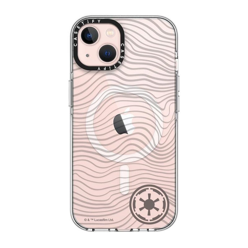 CASETiFY Clear iPhone 13 Pro Case [Mandalorian Co-Lab/Not Yellowing / 6.6ft Drop Protection/Compatible with Magsafe] - Beskar Ingot - Clear - Image 1