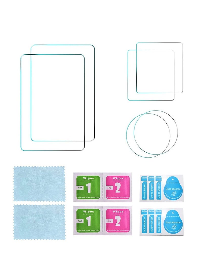 6 أجهزة الكمبيوتر أوسمو عمل 3 عدسة حامي الشاشة متوافق مع كاميرا أوسمو عمل 2 / 2 شاشة تشديد الغطاء الزجاجي 0.3mm 9H صلابة فائقة الوضوح مكافحة الاهتزاز مكافحة بصمات الأصابع مكافحة فقاعة - Image 2