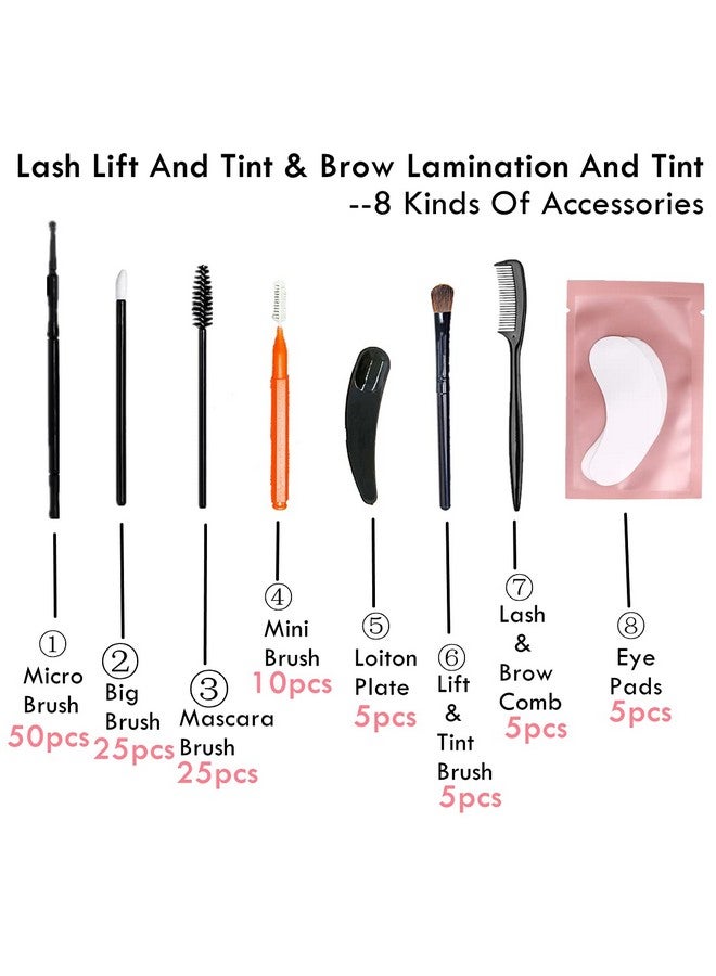 Libeauty Lash Lift Toolseyelash Lifting Suppliesbrow Lamination Brushesdiy Lash Lifting Eye Pads At Homefull Lash And Eyebrow Brush Kit Eyelash Extension Supplyeyebrow Perm Parts - Image 4