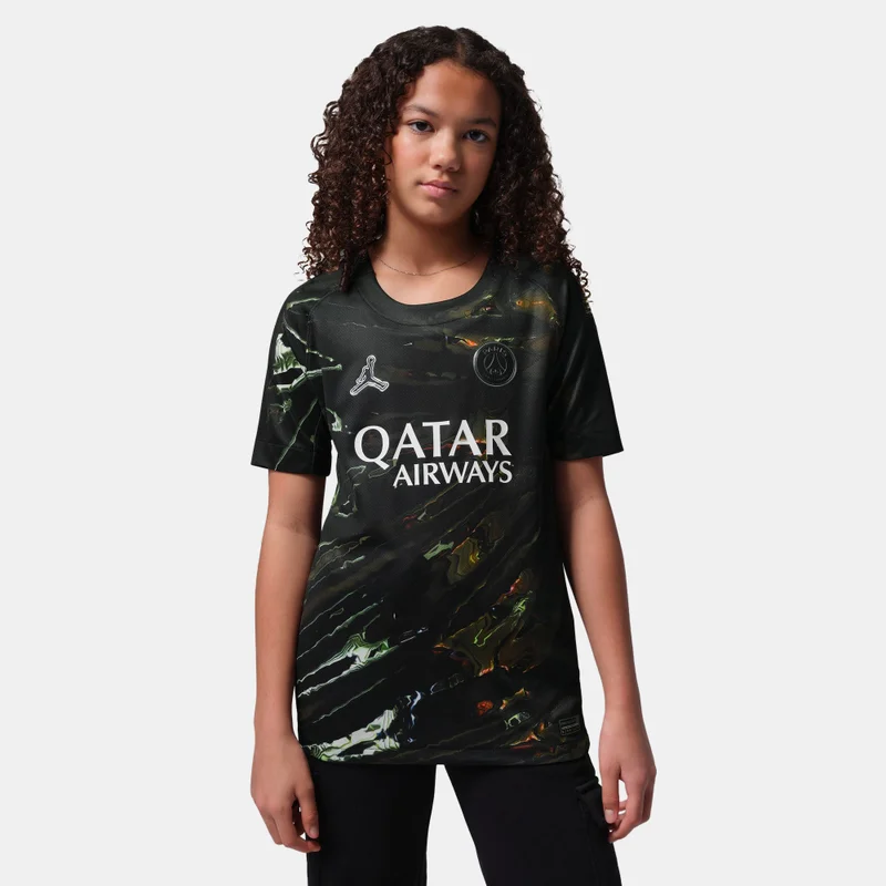 Jordan Kids' Paris Saint-Germain 2026 Stadium Night Edition Football Jersey