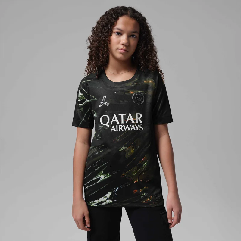 Kids' Paris Saint-Germain 2026 Stadium Night Edition Football Jersey