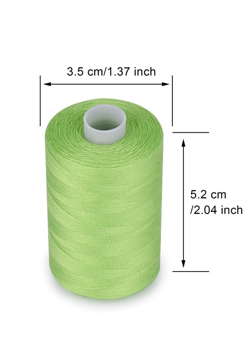 SYOSI Sewing Thread 10 Colors, 1000 Yards Per Spool 40S/2 Polyester 10 Color Sets Options for Sewing Machine,Embroidery Machine,Hand Sewing (10 Blue Colors) - Image 3