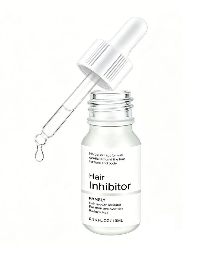 PANSLY Hair Inhibitor，Hair Growth Inhibitor Oil for Facial and Body, Mild Formula to Reduce Unwanted Hair Growth, Shrink Pores, and Keep Skin Smooth for Women and Men - Image 1