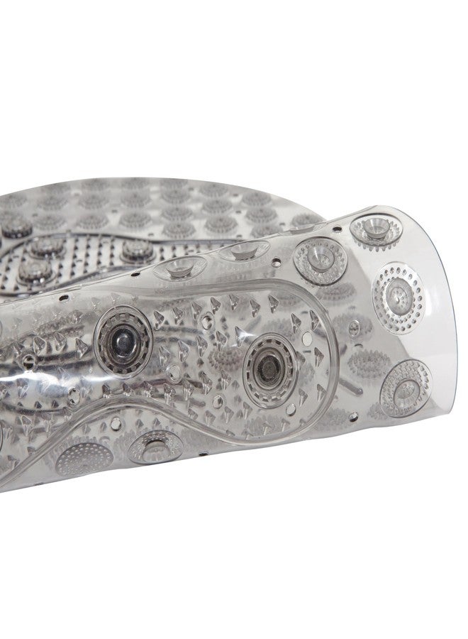 Bath Bliss, Promotes Circulation, PVC Material, Magnetic Massage Heavy Bathmat/Bath Mat, for Bathroom and Tub, Self-Draining, Suction Cup Base, Clear, 1 Pack - Image 4