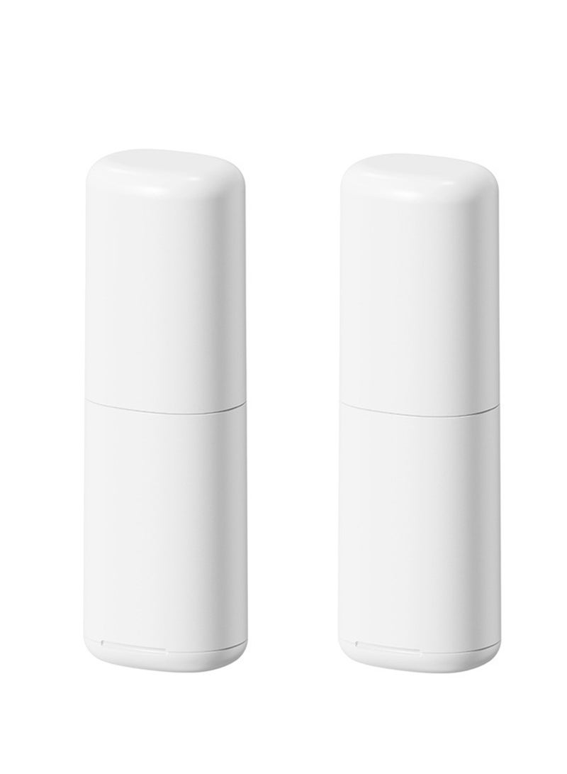 Excefore Travel Toothbrush Case, Portable Travel Toothbrushes Case Toothpaste Storage Box Cup, Hard Plastic Tooth Brush Container, with Mouthwash Cup, for Traveling, School, Business Uses - Image 1