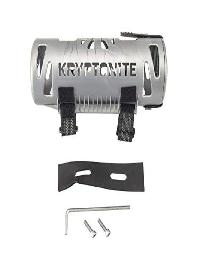 Kryptonite Transit Tube-R Bicycle Chain Lock Carrier, Silver - Image 2