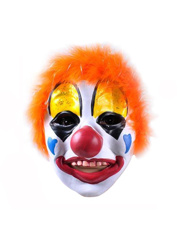 general Clown Mask Funny Faces Makeup Ball Performance Props - Image 1
