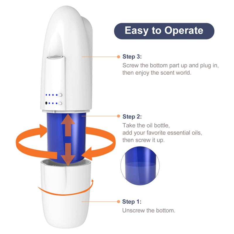JCLOUD Smart Scent Air Machine with Cold Air Diffusion System for Home, Waterless Plug-in Essential Oil Diffuser 100ml, Portable Bluetooth Control Aromatherapy Diffuser for Large Room, Spa, Office - Image 3