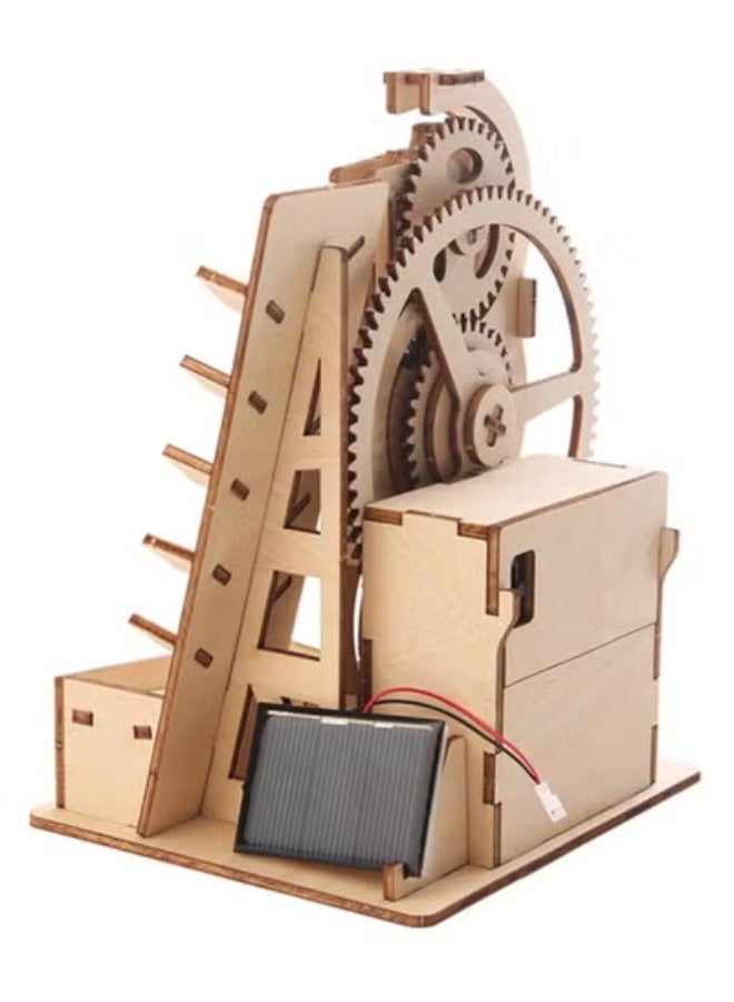 فن ليرنينج ستور تركيبة مسار الكرات خشبي ثلاثي الابعاد بالطاقة الشمسية - Image 4