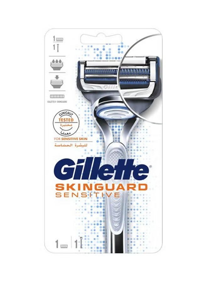 Gillette Skinguard Sensitive Razor 1 Shave Multicolour
