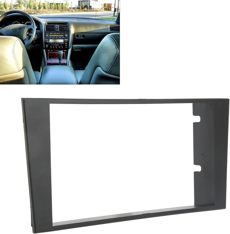 LS400 1996 طقم واجهة راديو سيارة ABS إطار تركيب لوحة القيادة بديل - Image 5