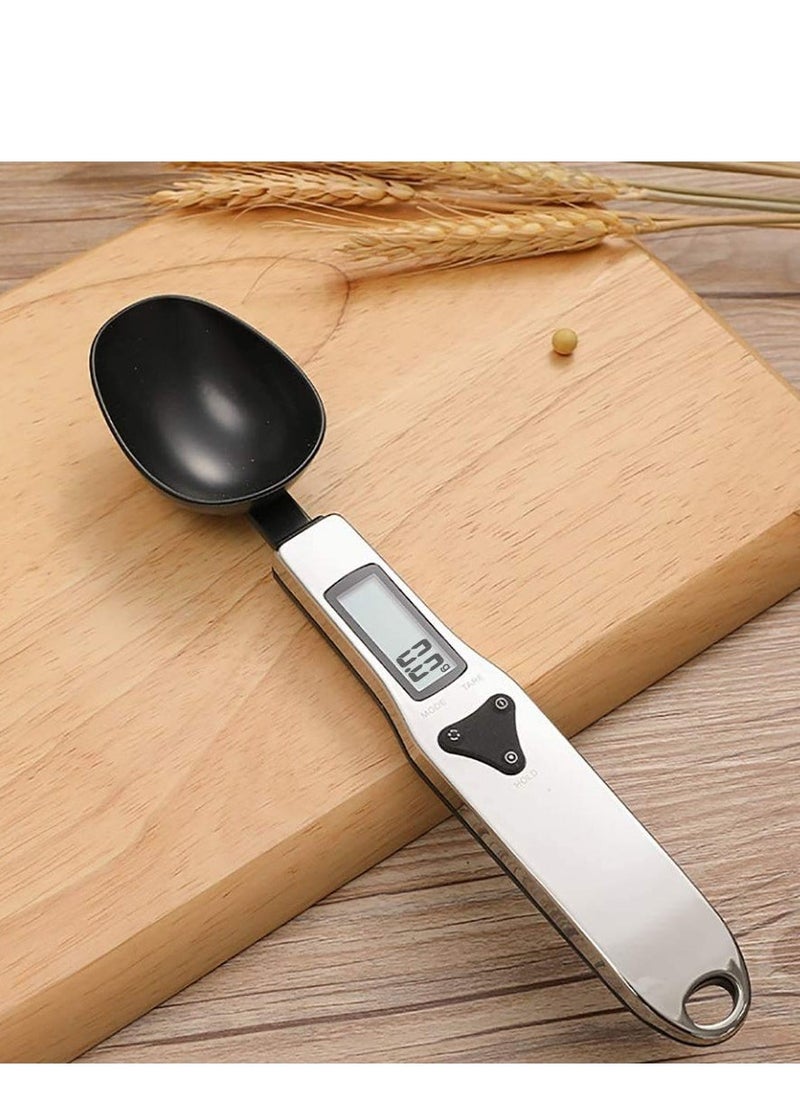 Kitchen Scale Spoon Gram Measuring 500g/01g Lovely Digital Weight Milligram Scoop Grams Electronic Cup for Portioning Tea Flour Spices Medicine - Image 1