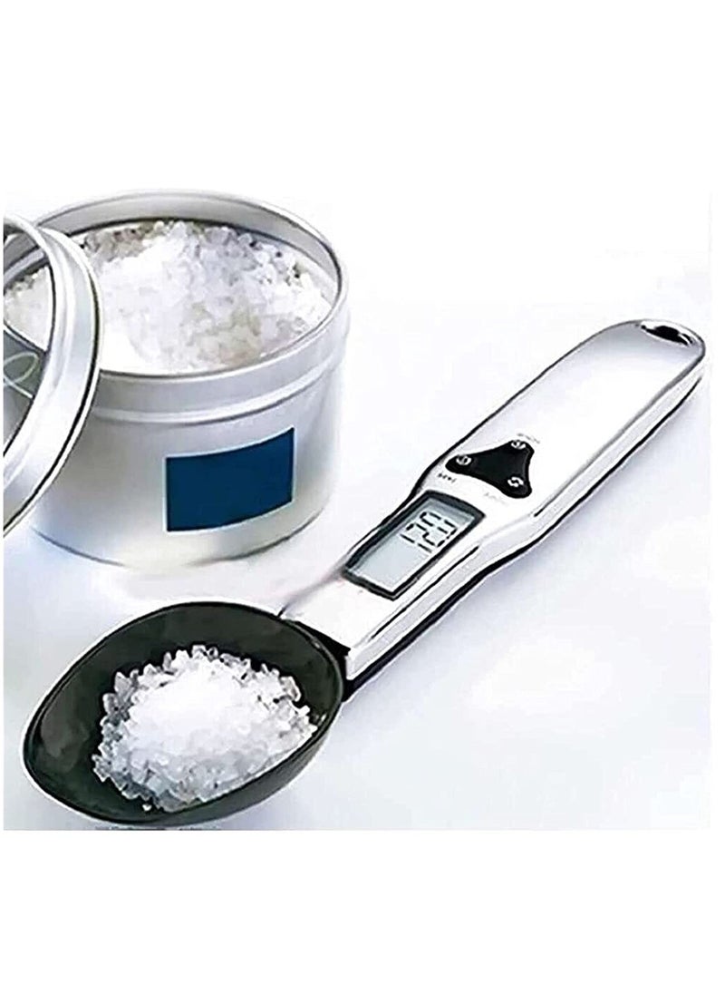Kitchen Scale Spoon Gram Measuring 500g/01g Lovely Digital Weight Milligram Scoop Grams Electronic Cup for Portioning Tea Flour Spices Medicine - Image 2