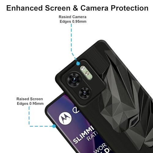 VIDO Exclusive Soft Back Case Cover for Motorola Moto Edge 40 5G (Shock Proof |360 Degree Complete Protection) - Image 2