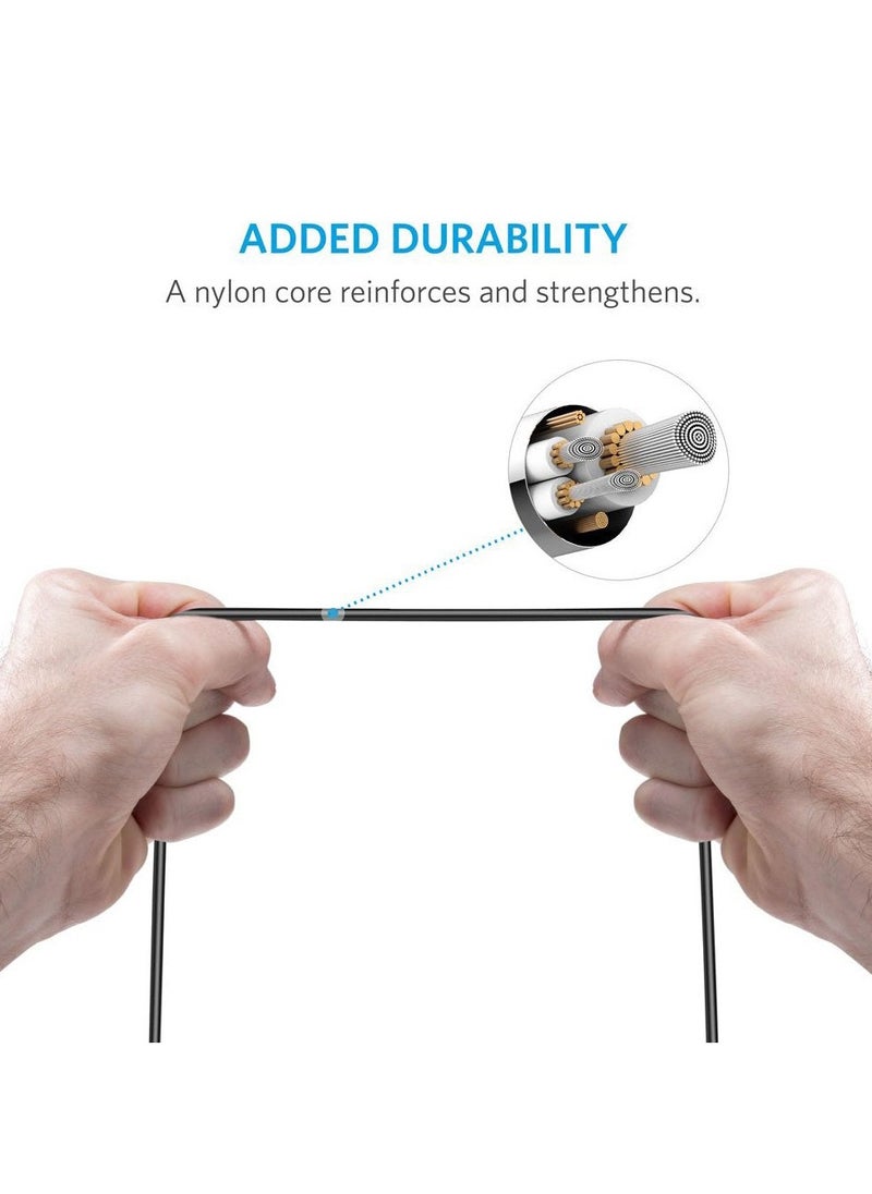 Anker Powerline Select+ USB Cable with Lightning Connector 3FT - Black | AN.A8012H12.BK