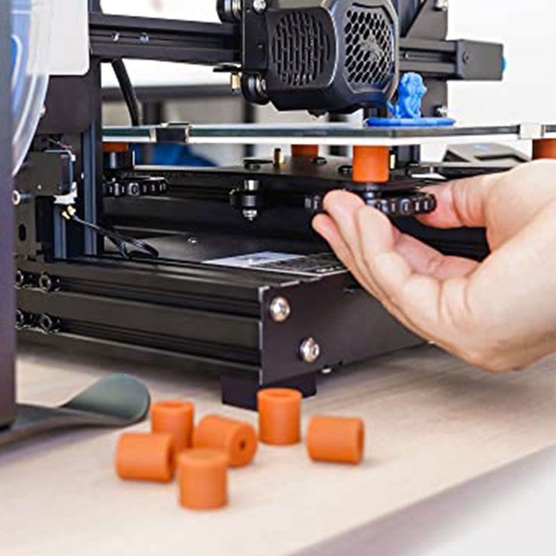 Heatbed Leveling Silicone Mounts for 3D Printers, Vibration Reducing, Stable Performance - Image 4