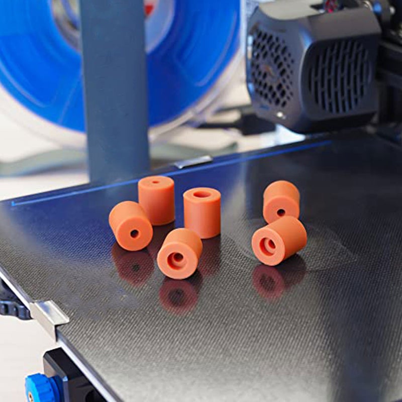 Heatbed Leveling Silicone Mounts for 3D Printers, Vibration Reducing, Stable Performance - Image 3