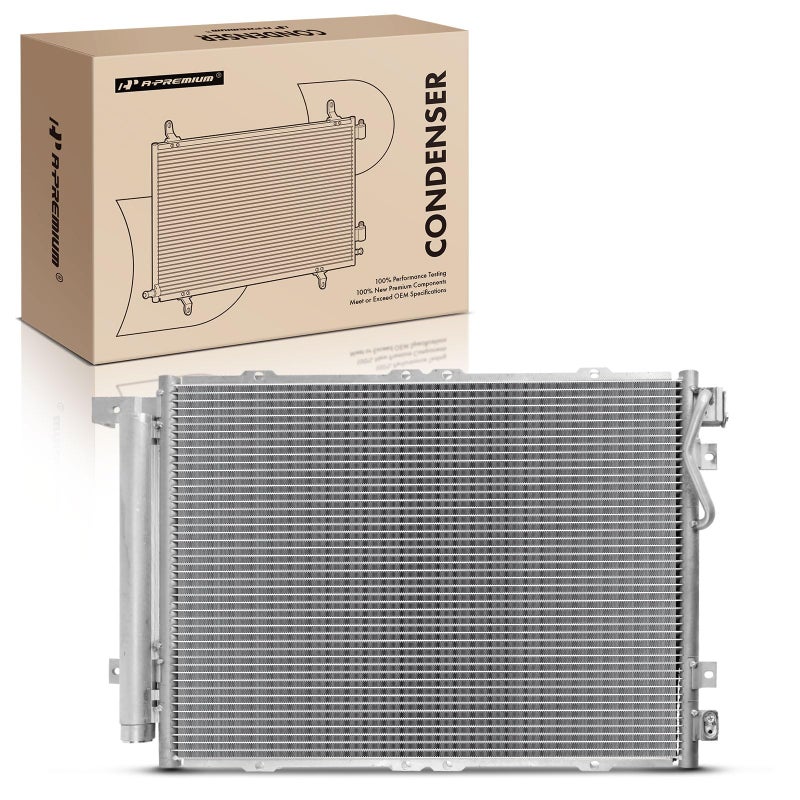 APremium AC Condenser Compatible with 2007 2008 2009 Kia Sorento 33L 38L