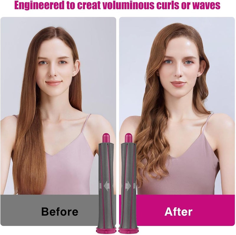 Chuancheng 2 PCS 1.2 Inch/30MM Long Hair Curling Barrels Compatible hair tool for Dyson Airwrap HS01 HS05 HS08 Styler Accessories, Accessories for Multiple Hair Styles - Image 4