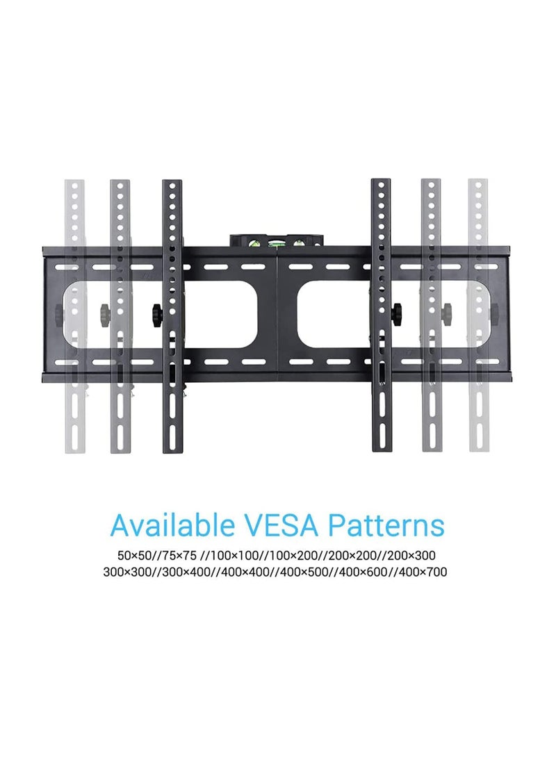 Universal Tilt TV Heavy Duty Wall Mount Adjustable TV Stand for LED LCD OLED Plasma TV with Super Strong 50kg Weight Capacity - Image 2