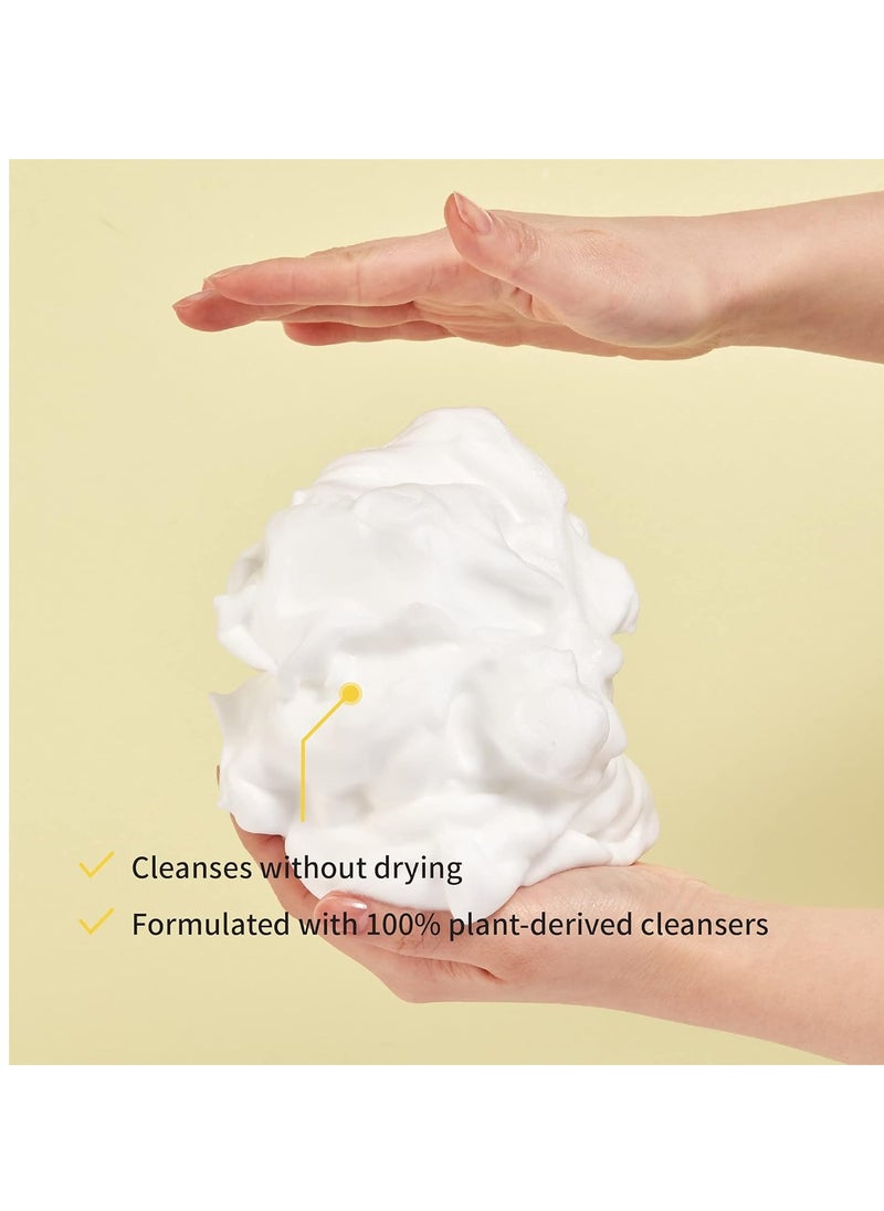 Lanbelle Lanbelle Deep Pore Cleanser Cleansing Gel Type Face Wash with Naturally-derived Ingredients - 7.1 Fl Oz / 210 ml - made with COCONUT Extracts, Dermatological Tested  - Image 2