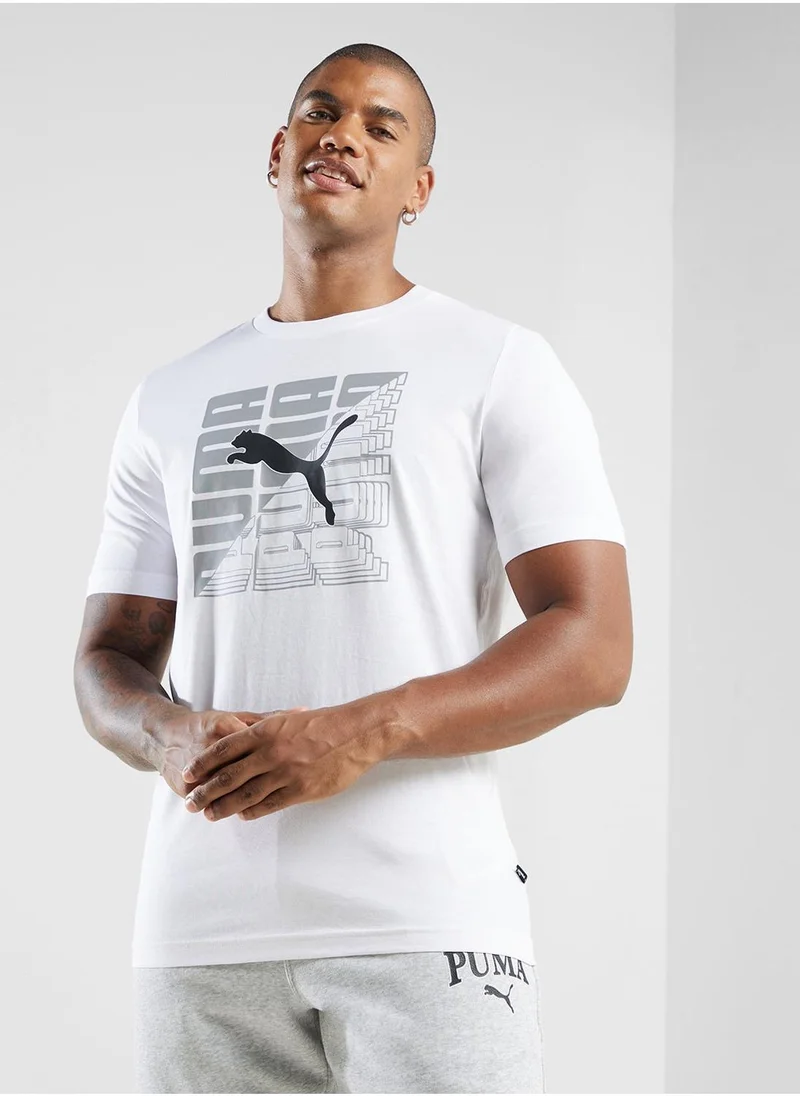 PUMA Graphic Wording T-Shirt