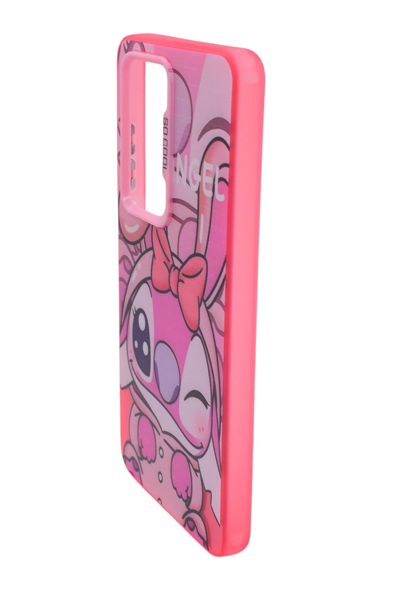 CFS TPU Stitch Printed Back Cover Case For OPPO A5 - Pink - Image 3