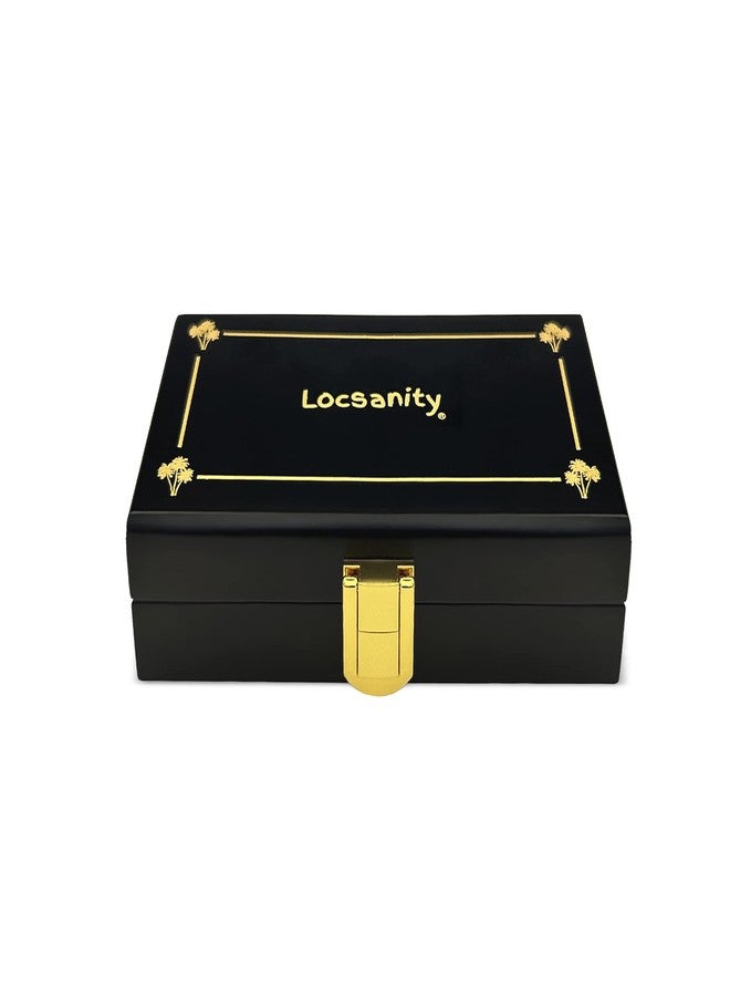 Locsanity Interlocking Dual Ended Dreadlock Loc Tool Sisterlocks, Microlocks, Small Locs and Medium Locs Redesigned Metal 24ct Gold Plated (Gift Set) - Image 3