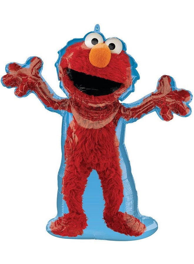 Mayflower Products Anagram Elmo Birthday Party Supplies 6pc Balloon Bouquet Decorations - Image 4