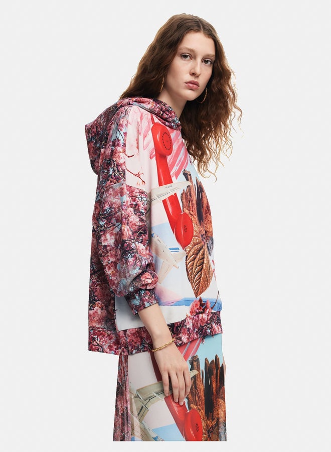DESIGUAL Printed sweatshirt M. Christian Lacroix  - Image 2