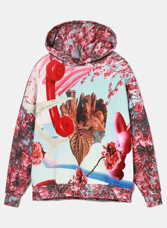 DESIGUAL Printed sweatshirt M. Christian Lacroix  - Image 5