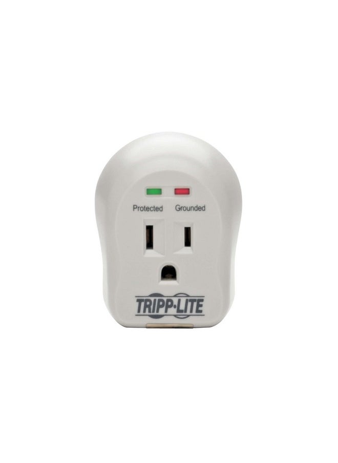 Tripp Lite Tripp Lite 1 Outlet Portable Surge Protector Power Strip, Direct Plug In, $5,000 Insurance (SPIKECUBE)  - Image 5