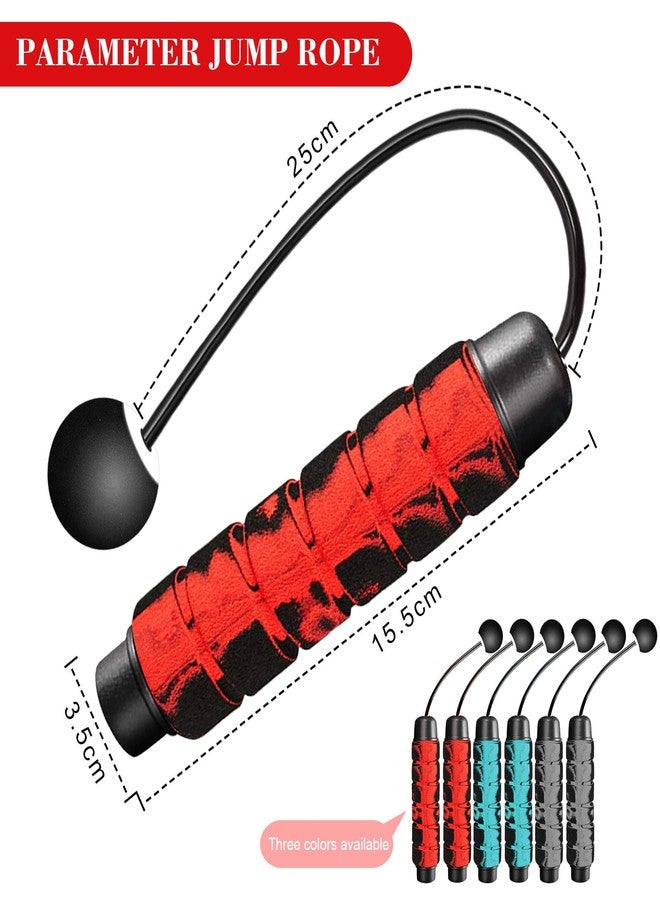 Redify Weighted Cordless Jump Rope for Fitness[Suitable for Different Ages and Levels] Ropeless Jump Rope for Boxing MMA WOD Training, BOD Rope Beachbody MBF,High Speed Rope Skipping for Narrow Space - Image 3