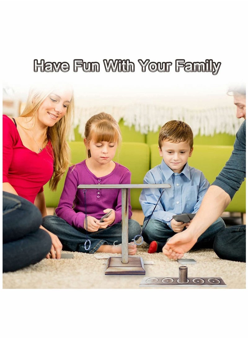 Y&D Ring Toss Games Hook and for Kids Adults Indoor Outdoor Party Fast-Paced Interactive Game  - Image 2