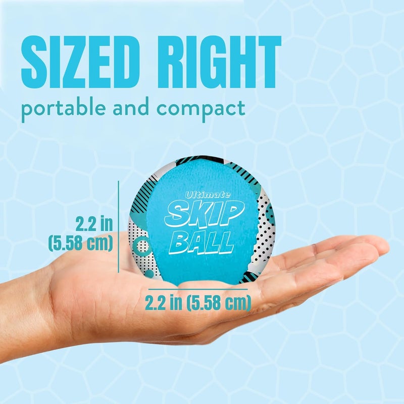 Activ Life The Ultimate Skip Ball – Water Bouncing Ball (2 Pack) Create Lasting Memories with Your Friends & Family at The Beach, Lake or Pool - Great for All Ages - Image 5