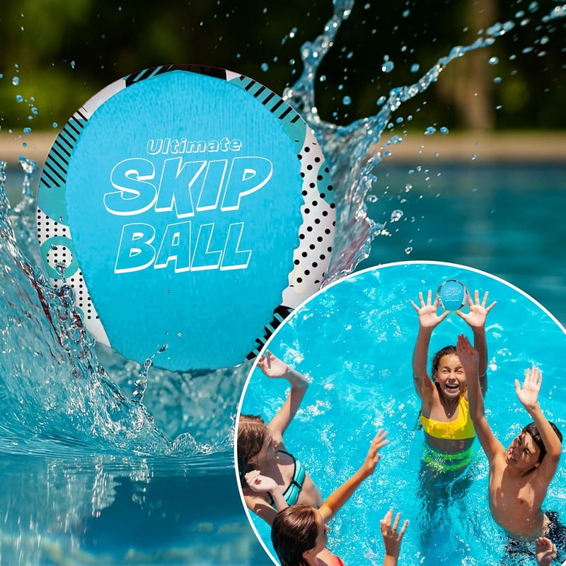 Activ Life The Ultimate Skip Ball – Water Bouncing Ball (2 Pack) Create Lasting Memories with Your Friends & Family at The Beach, Lake or Pool - Great for All Ages - Image 3