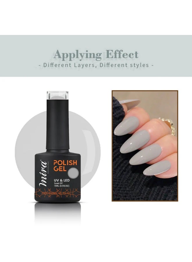 Mira Professional Nail Art Gel Nail Polish 15ml #065 Professional salon spa and Home - Image 4