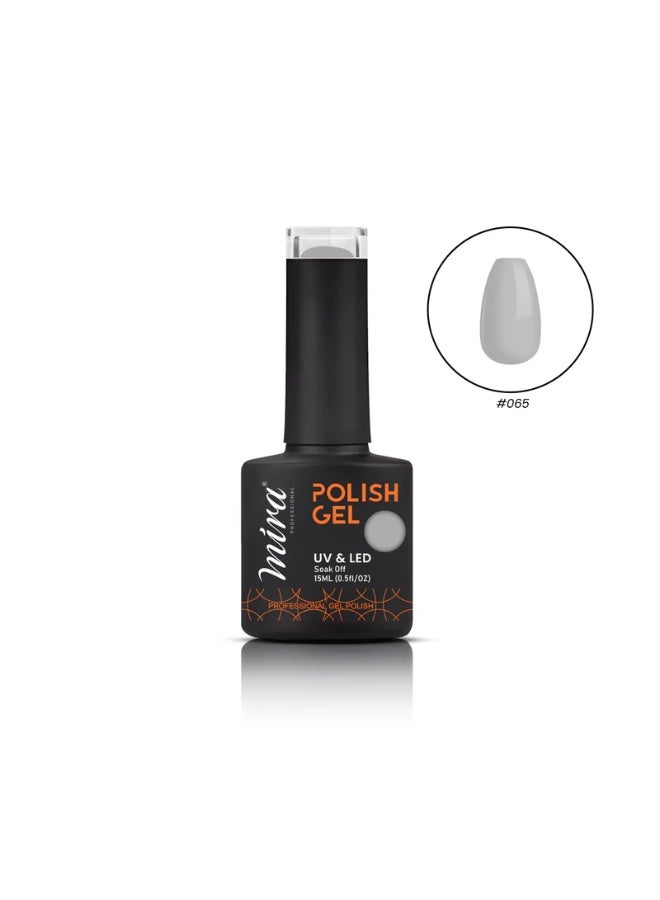 Mira Professional Nail Art Gel Nail Polish 15ml #065 Professional salon spa and Home - Image 1