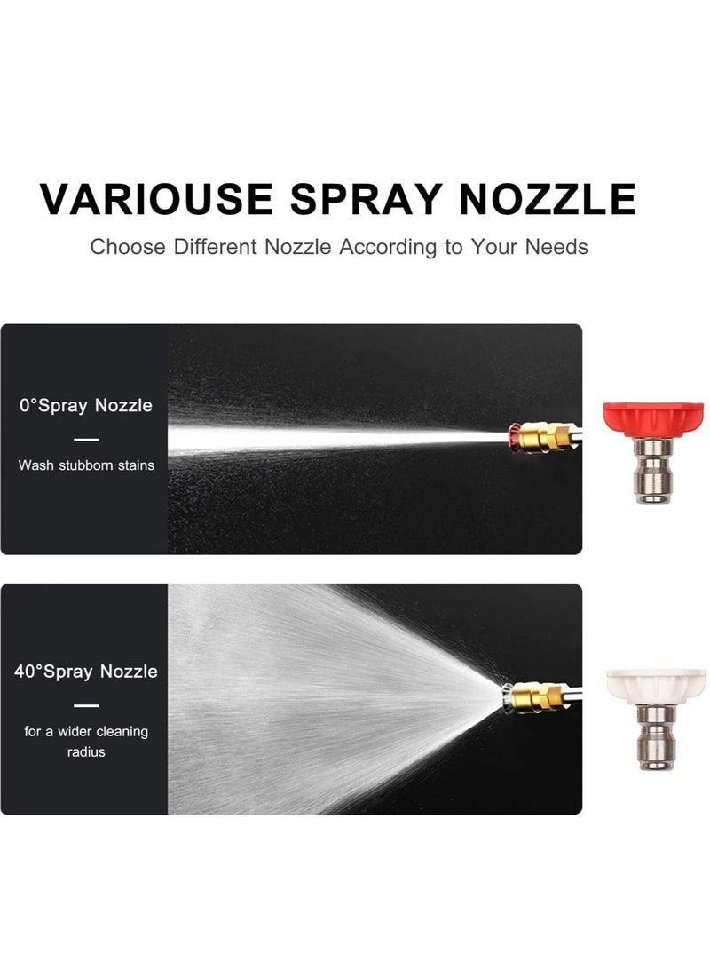 24V Cordless Portable Washer Electric High Pressure Cleaner Machine 200W 30Bar Lithium Handheld Car Cleaning Device With Foam Generator Nozzle Water Pump  - Image 2